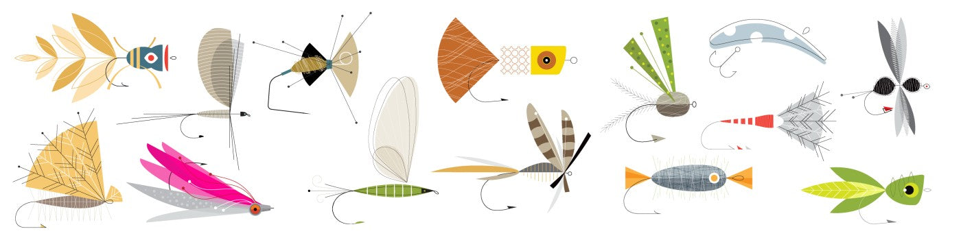 Captivating art inspired by the artistry of fly fishing