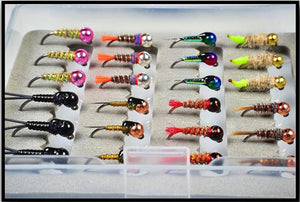 Limited patterns in Fishpond's 'Tacky Day Box,' USA-made, available exclusively through MidCurrent.