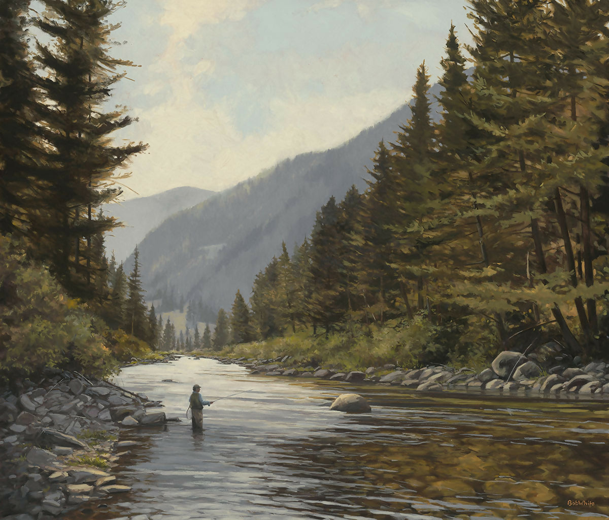 &quot;Late Afternoon - Gallatin River&quot; by Bob White