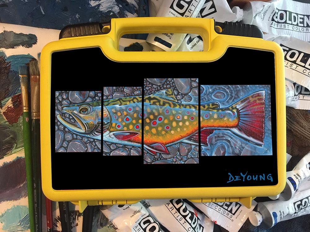 4 Panel Brookie – Cliff’s Bugger Beast Jr. Fly Box