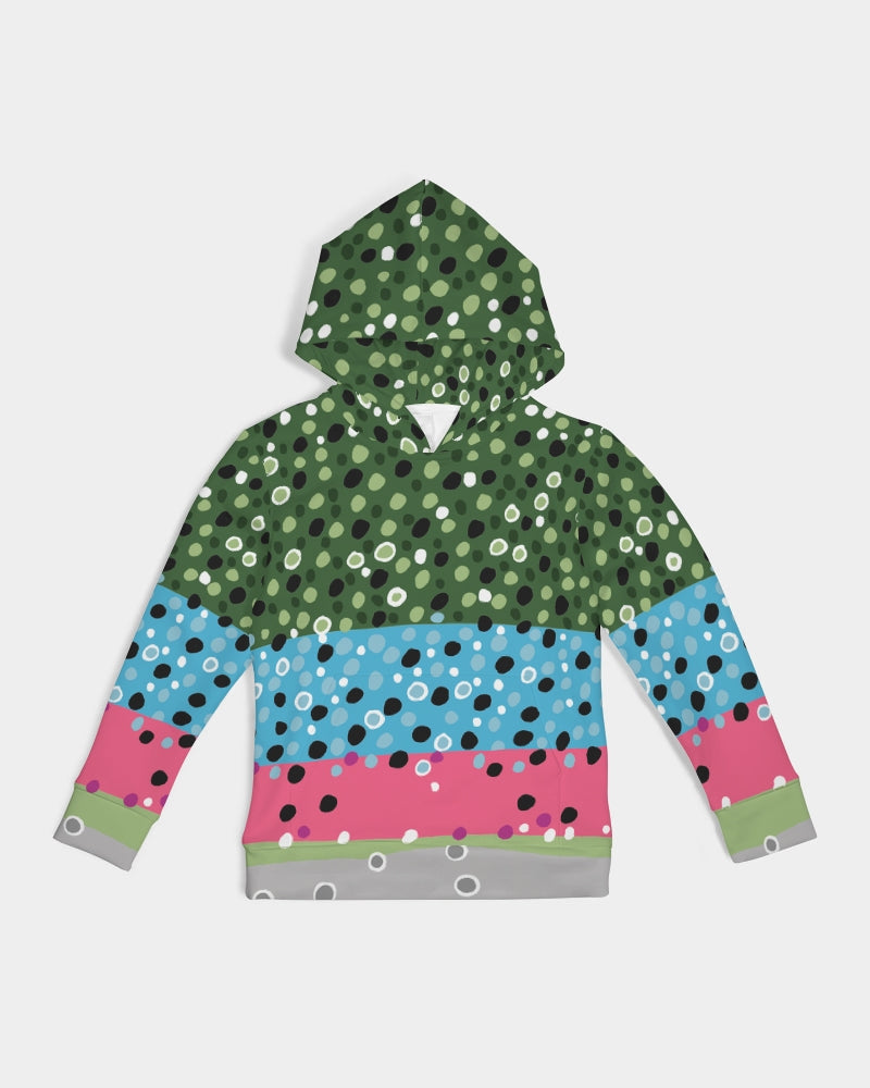 Girl&#39;s Rainbow Trout Hoodie