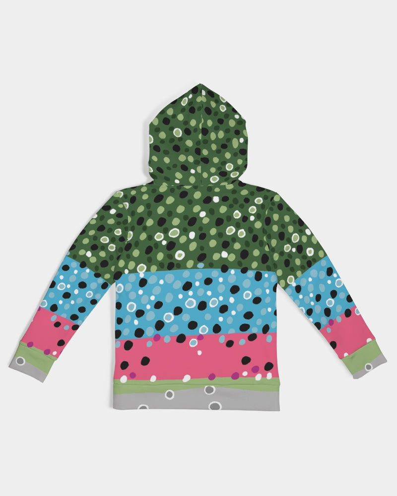 Girl&#39;s Rainbow Trout Hoodie