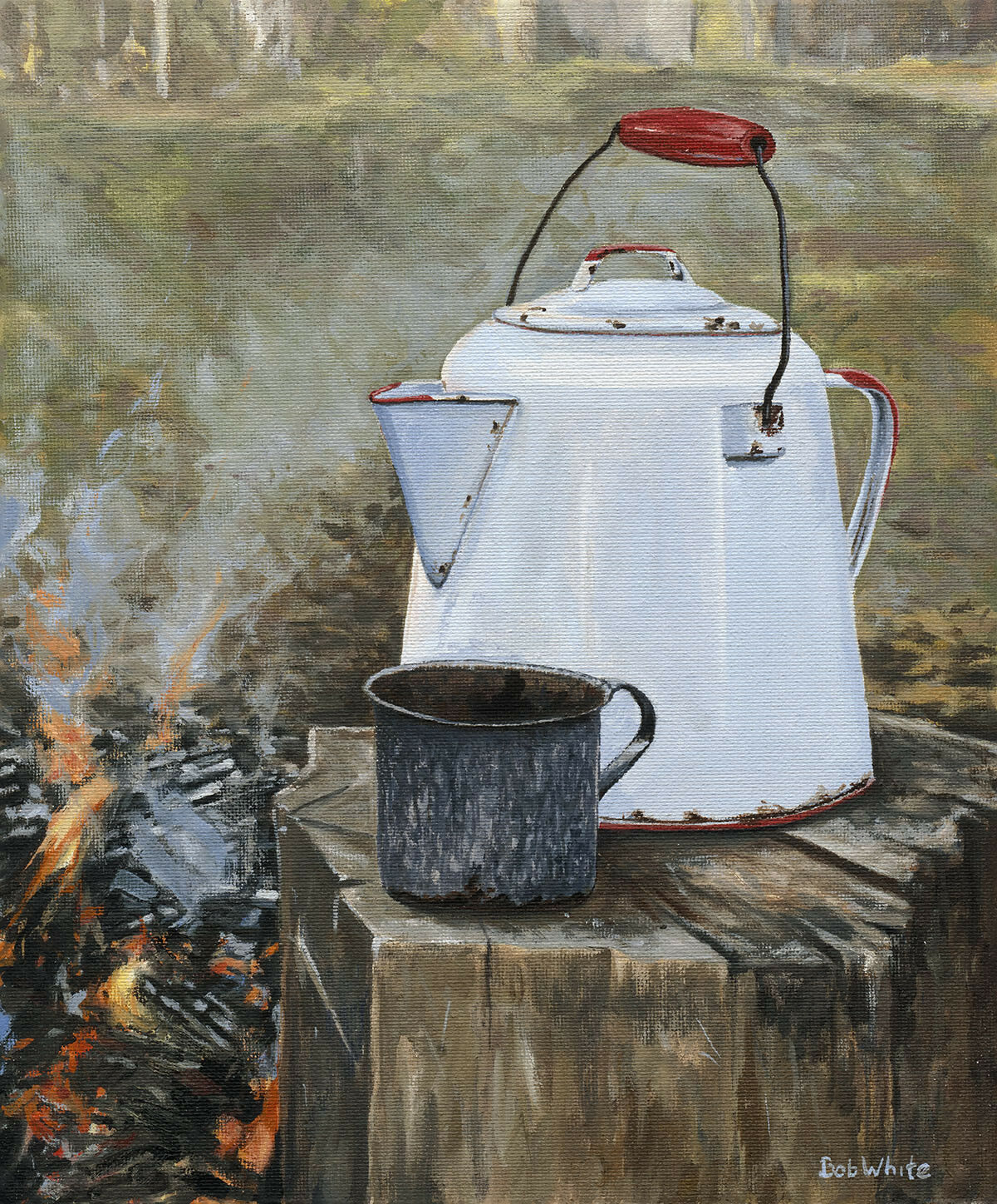 &quot;Camp Coffee&quot; by Bob White