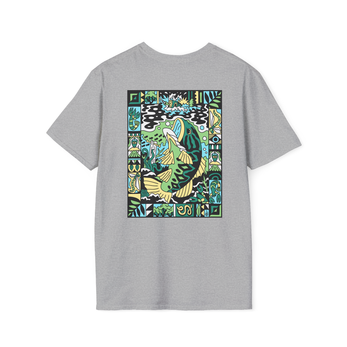 The Bass Drop Tee - MidCurrent x Drew Flagler