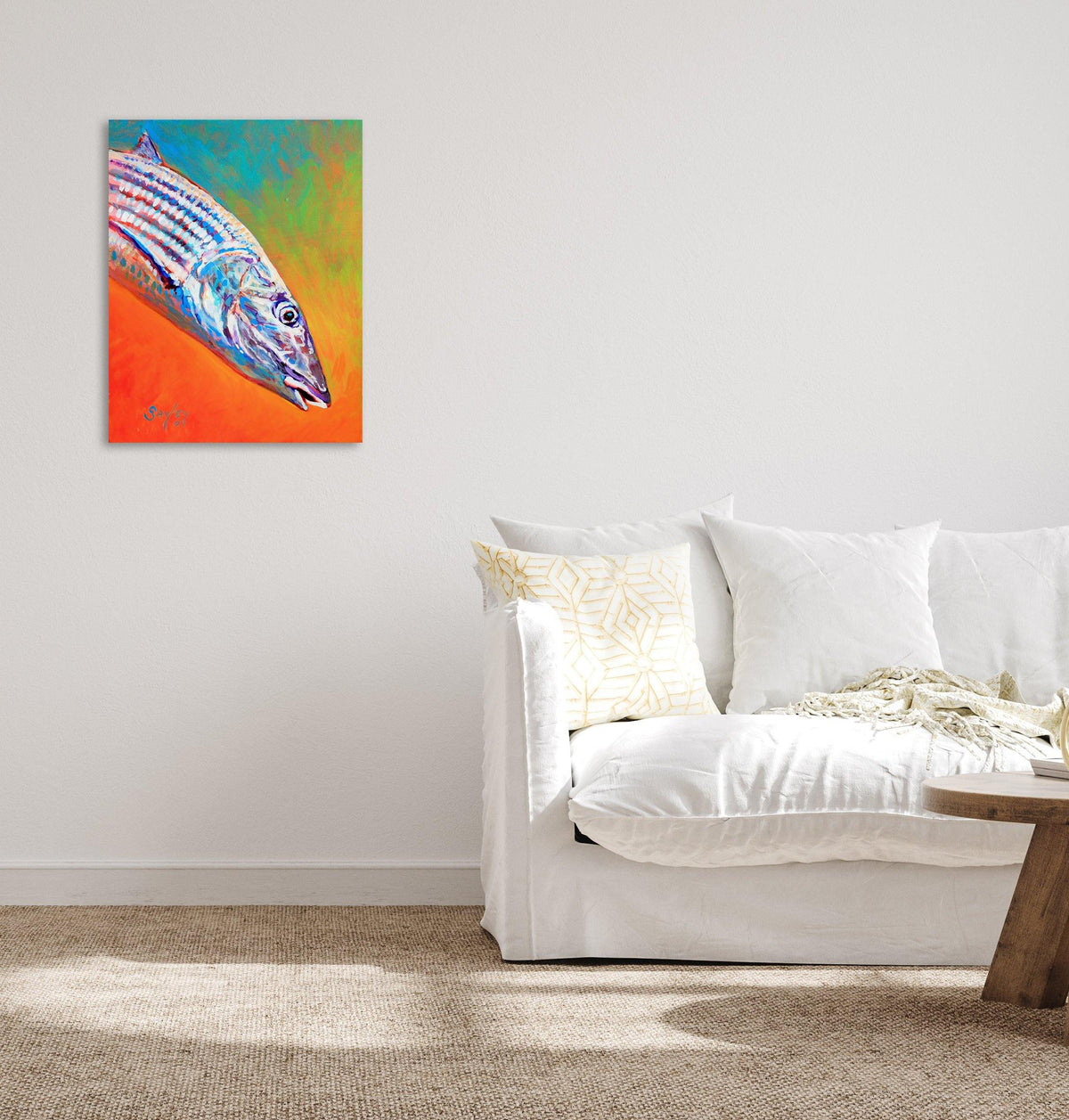 &quot;Bonefish Portrait&quot; Art