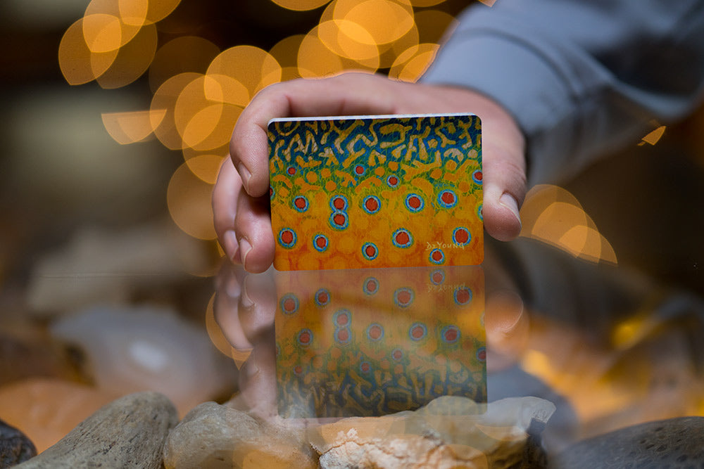 DeYoung Brook Trout Flank Playing Cards