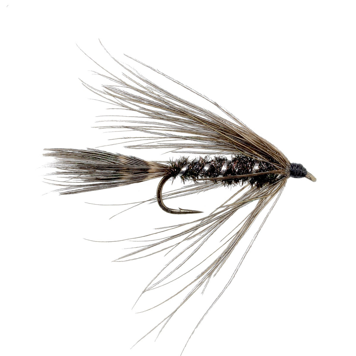 Carey Special Soft Hackle Grouse and Peacock Wet Fly - (12 Pack, Sz 10)
