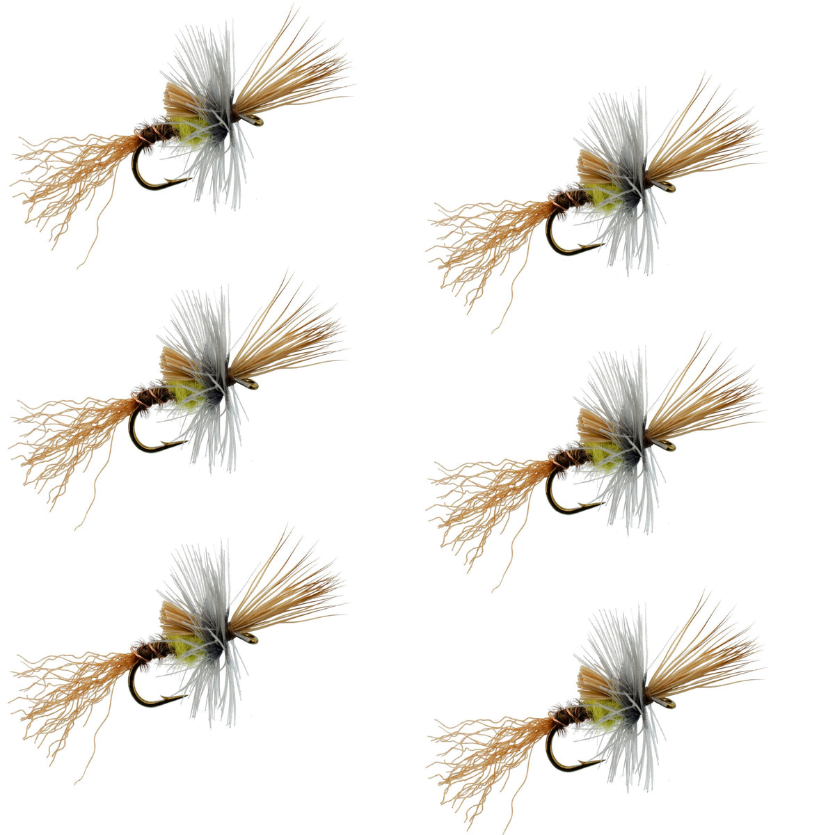 Pale Morning Dun PMD Cripple Mayfly - (6 Pack, Sz 16)