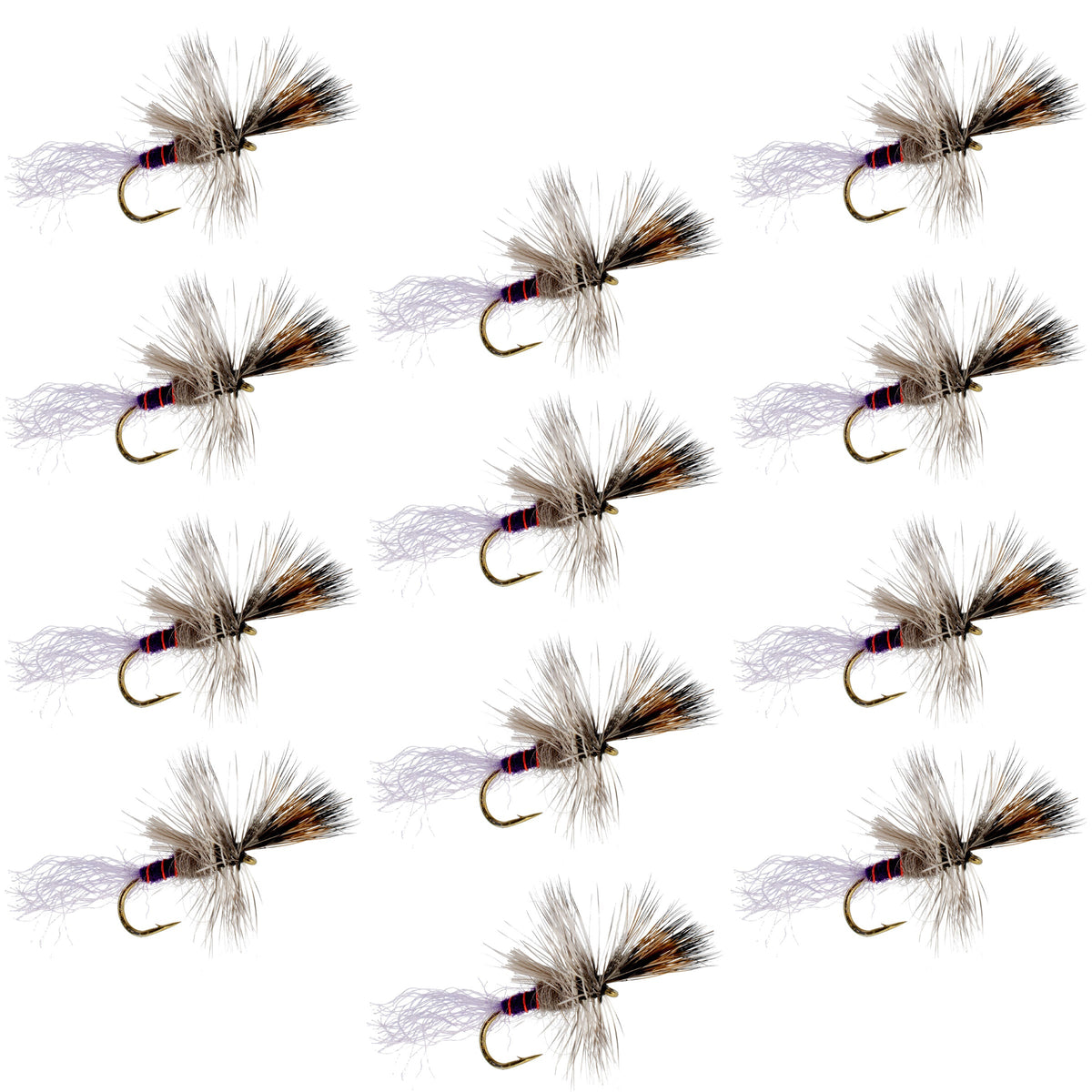 Purple Haze Cripple Mayfly  - (12 Pack, Sz 18)