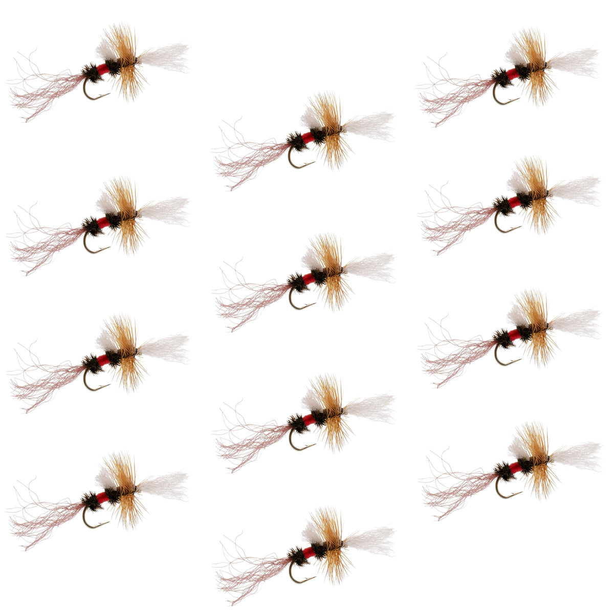 Royal Wulff Cripple Mayfly - Caddis Emerger - (12 Pack, Sz 14)