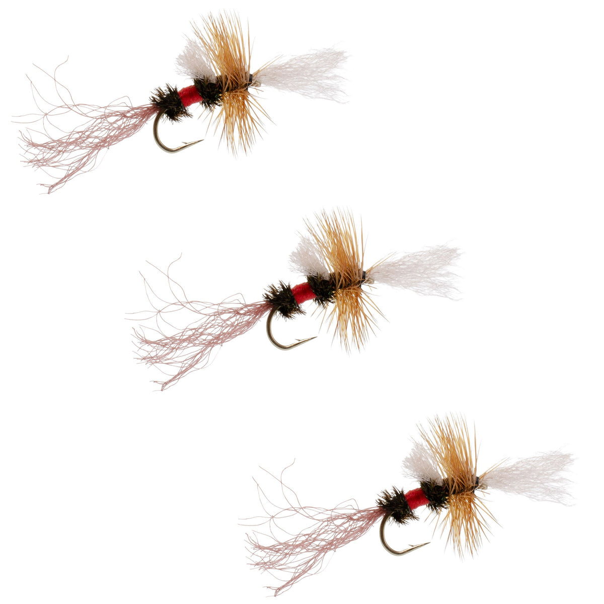 Royal Wulff Cripple Mayfly - Caddis Emerger - (3 Pack, Sz 18)