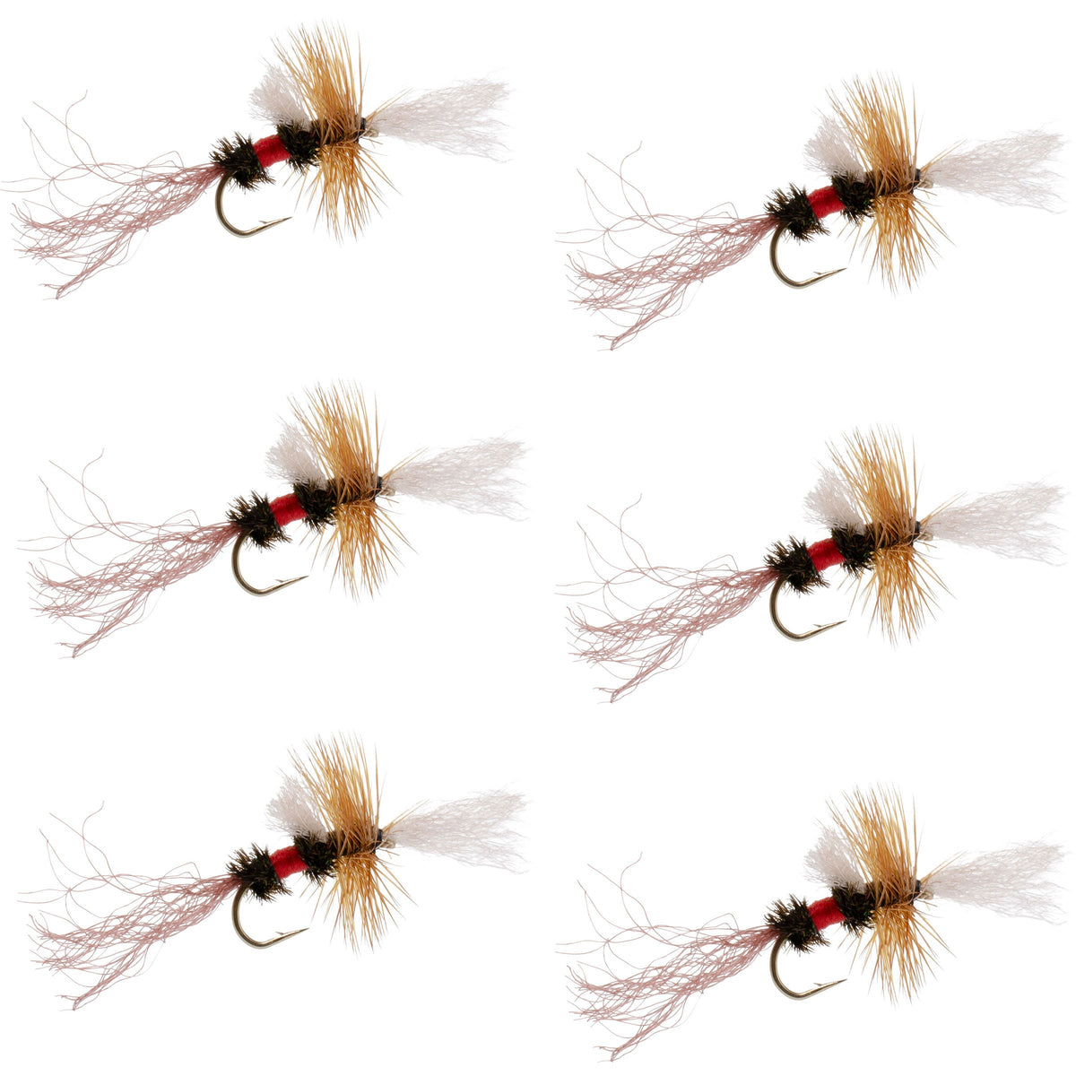 Royal Wulff Cripple Mayfly - Caddis Emerger - (6 Pack, Sz 18)