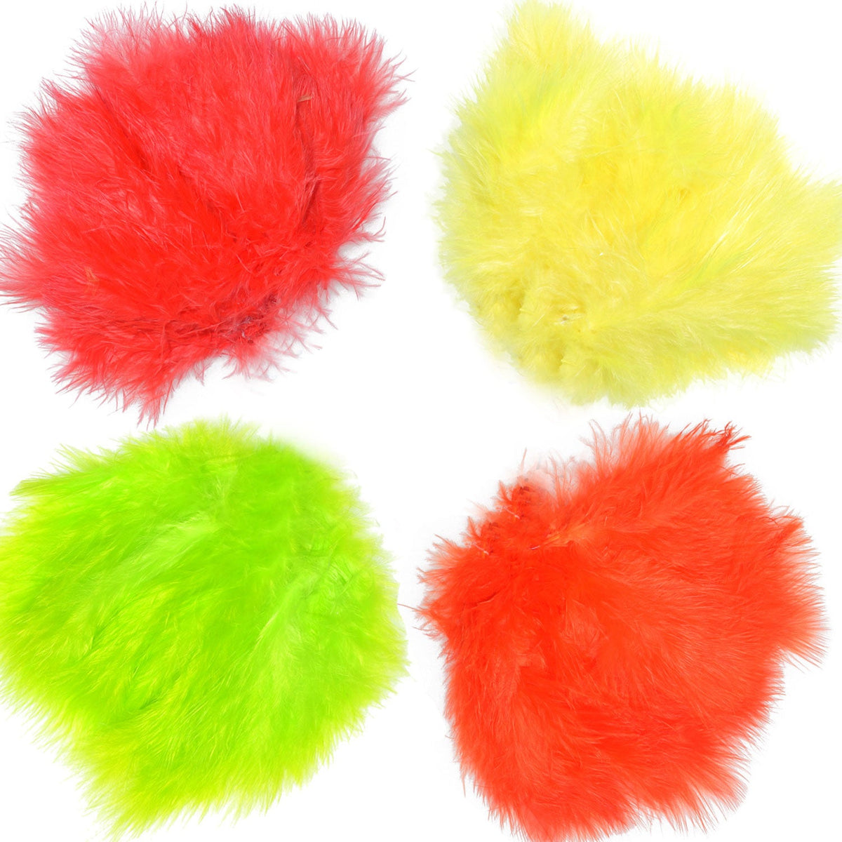 Select Woolly Bugger Marabou – Fluorescent Colors (1/8 oz)
