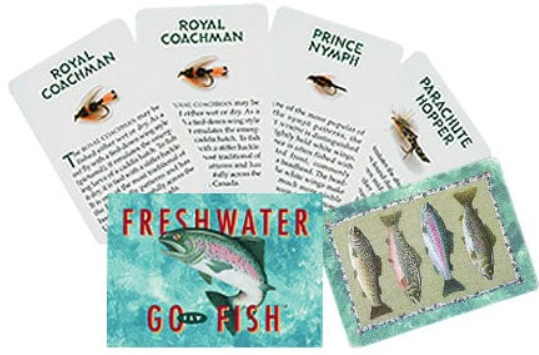 Go Fly Fish Playing Cards: Freshwater