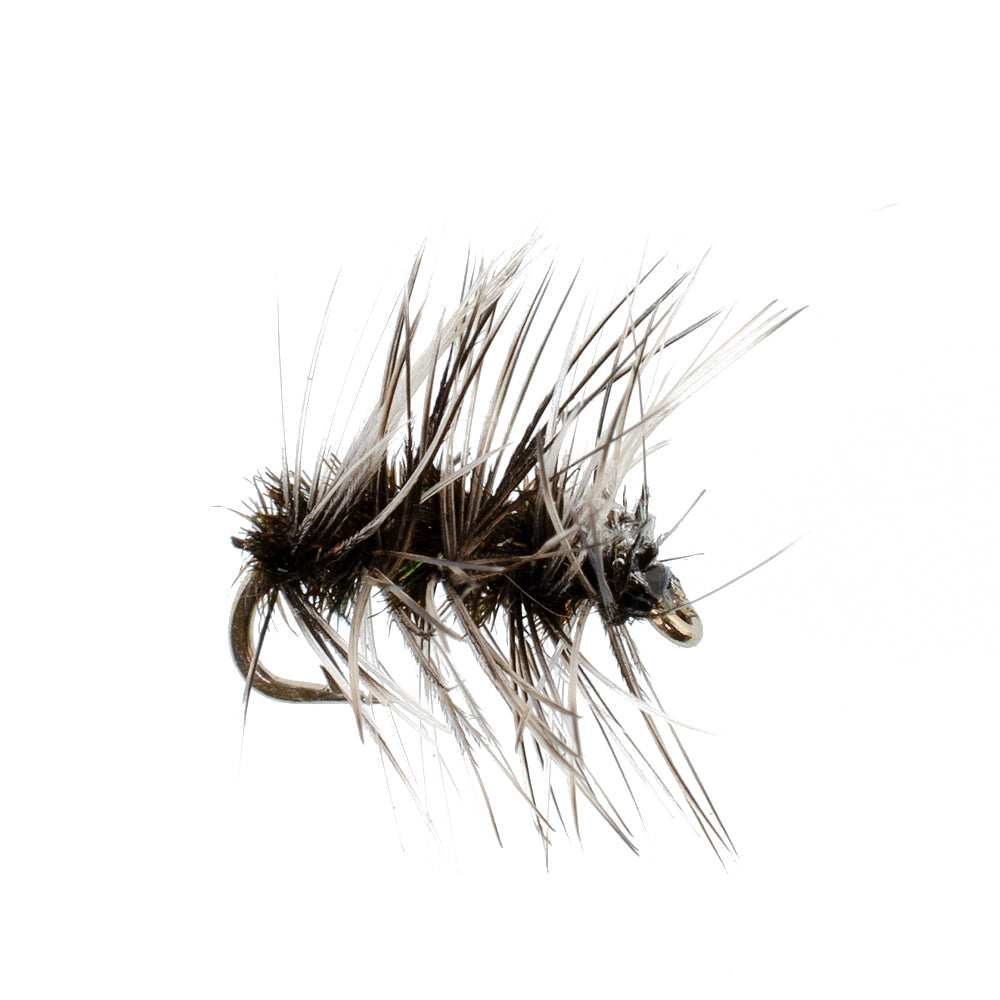Griffiths Gnat Midge Trout Dry Fly - 6 Flies Size 22