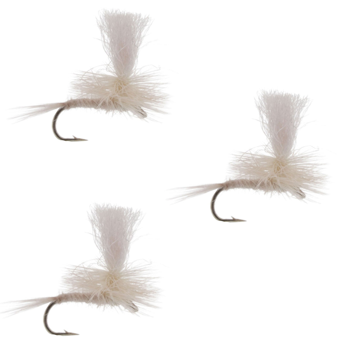 Parachute Light Cahill Classic Trout Dry Fly Fishing Fly - (3 Pack, Sz 14)