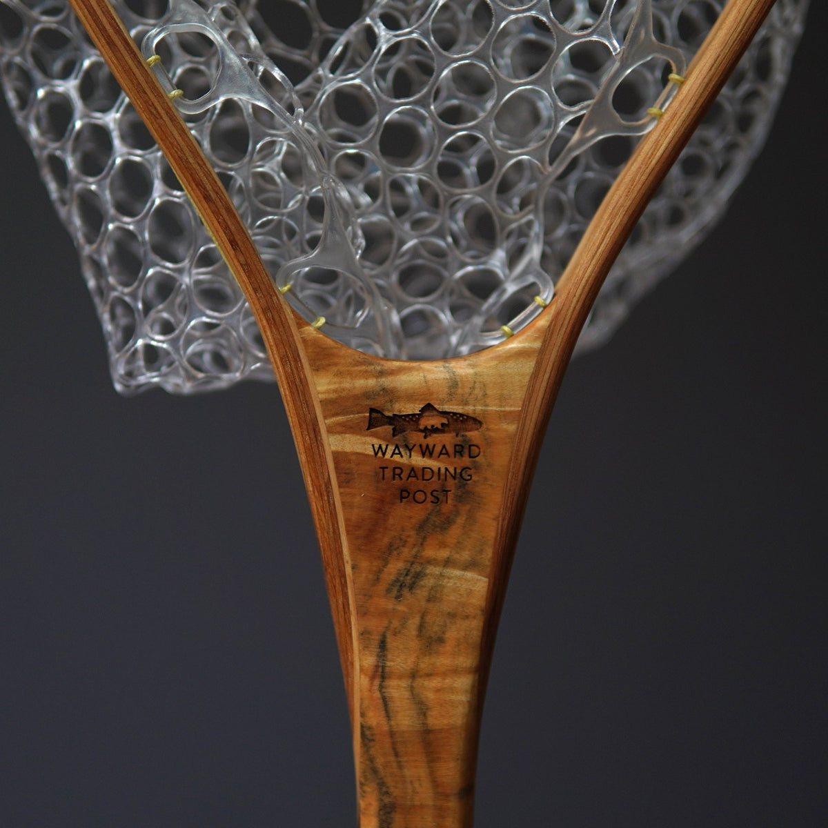 Maple Burl Fly Fishing Landing Net - Handcrafted &amp; Made in USA - Philadelphia Pennsylvania - Perfect gift for trout fly fishing enthusiasts