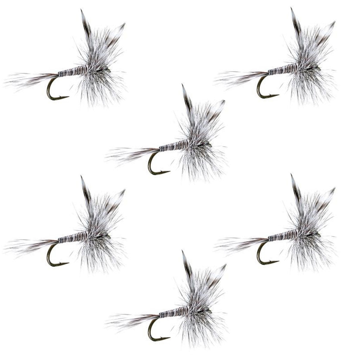 Mosquito Classic Trout Dry Fly - (6 Pack, Sz 20)