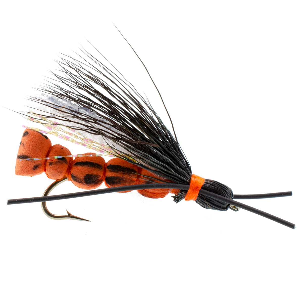 Bobs Bullethead Salmon Stone - Stonefly Dry Fly - (6 Pack, Sz 6)
