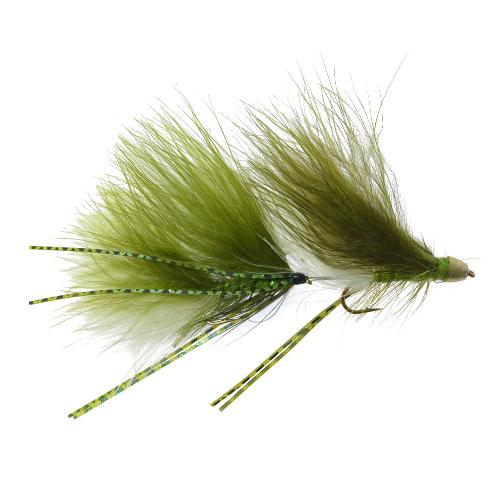 Circus Peanut Envy Articulated Streamers- 4 Colors - (4 Pack, Sz 6)