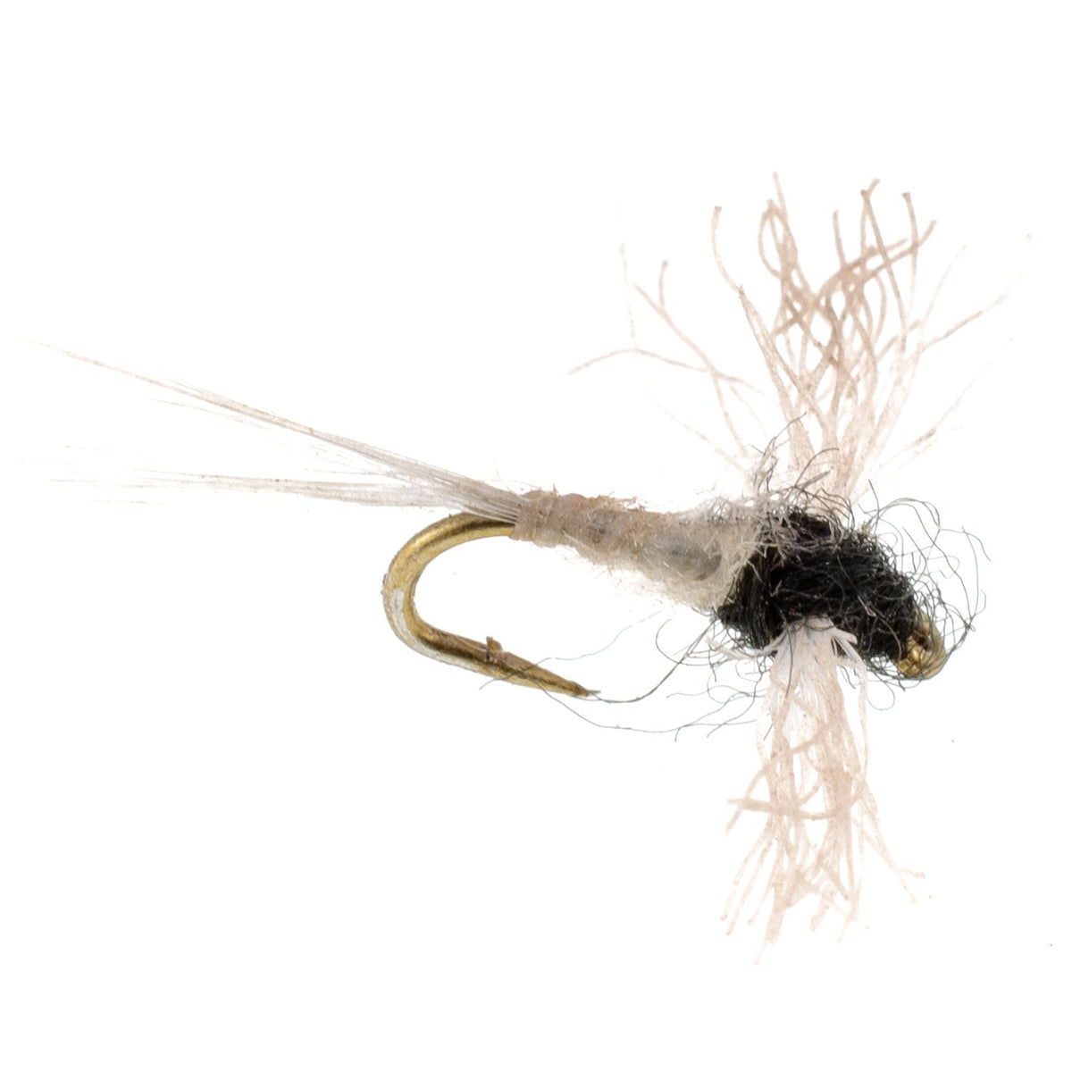 Z-Lon Wing Trico Spinner Kapok Body Flies - (3 Pack, Sz 24)