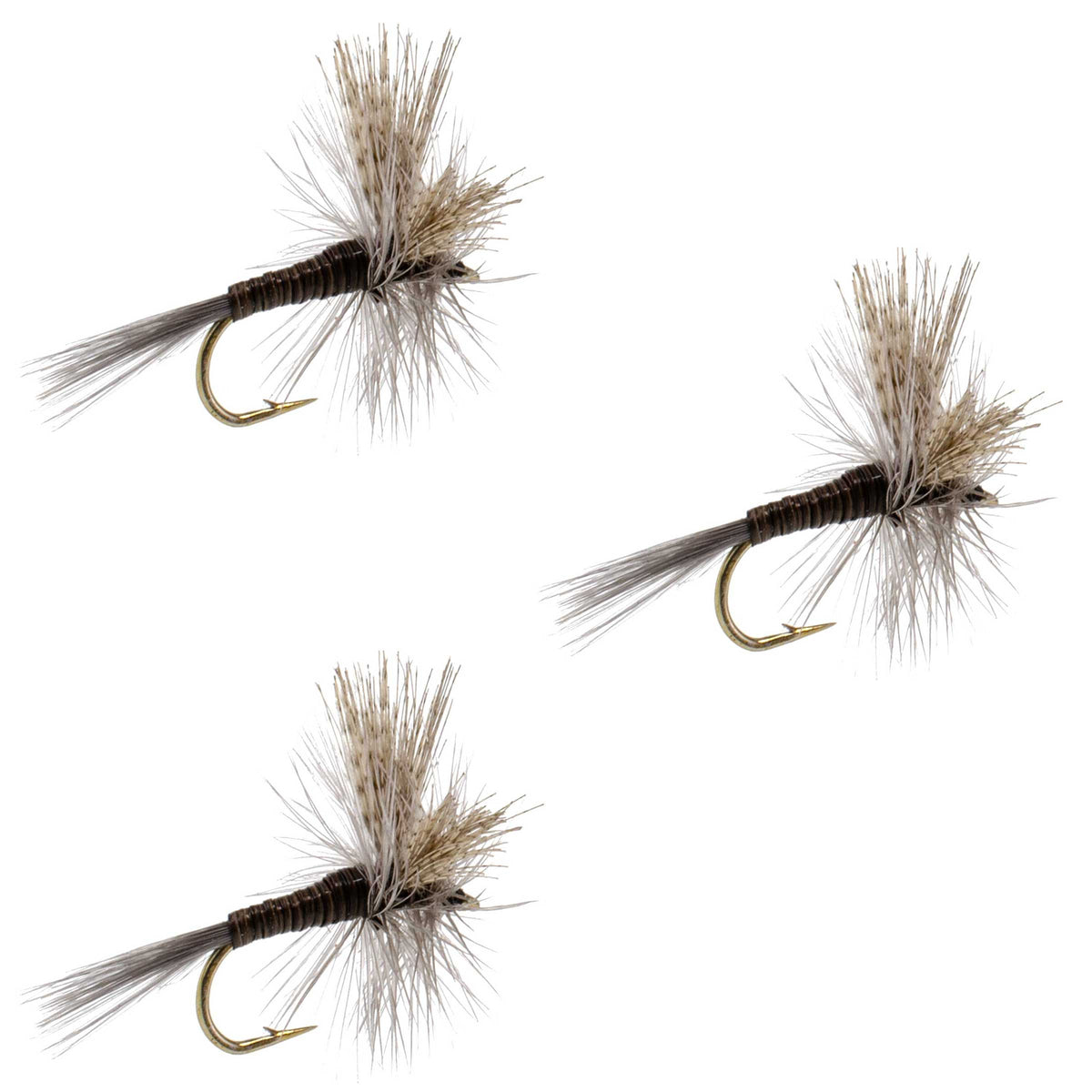 Quill Gordon Classic Dry Fly - (3 Pack, Sz 16)