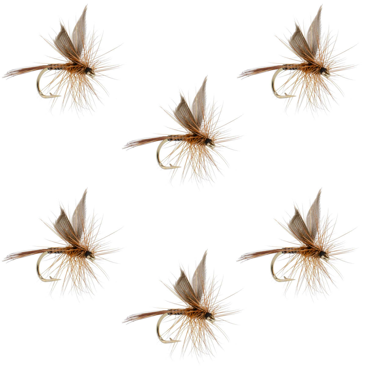Red Quill Classic Dry Fly - 6 Flies Size 18