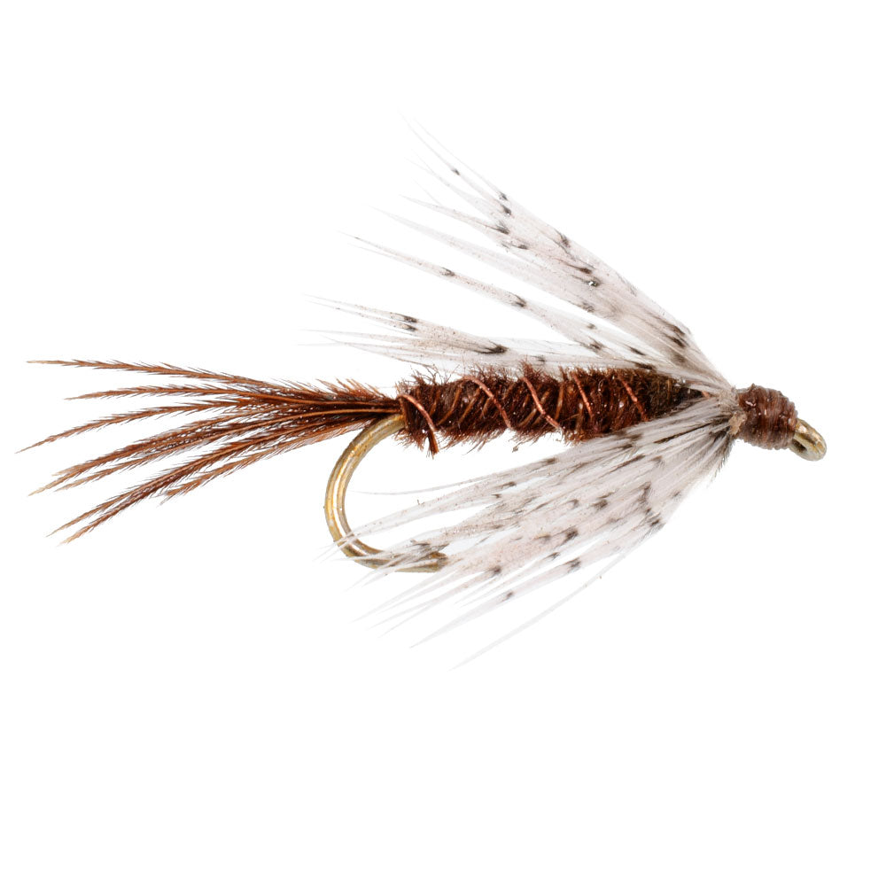 3 Pack Soft Hackle Partridge and Pheasant Tail Fly Fishing Wet Flies - Hook Size 12