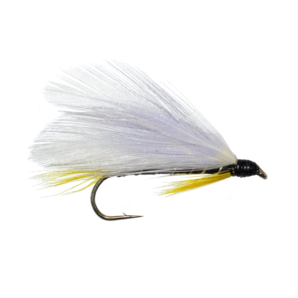 3 Pack Black Ghost Classic Trout Streamer Fly - Hook Size 4