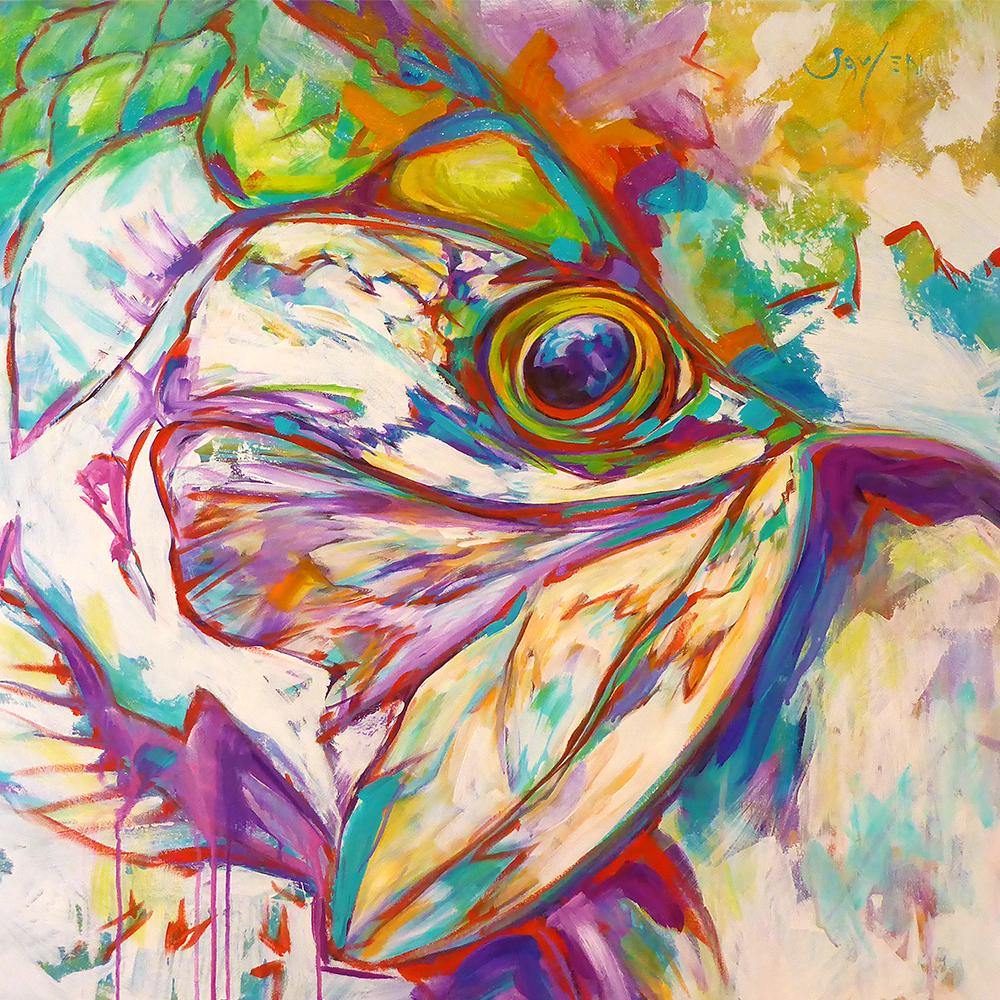 &quot;Tarpon Dreams&quot; Contemporary Art