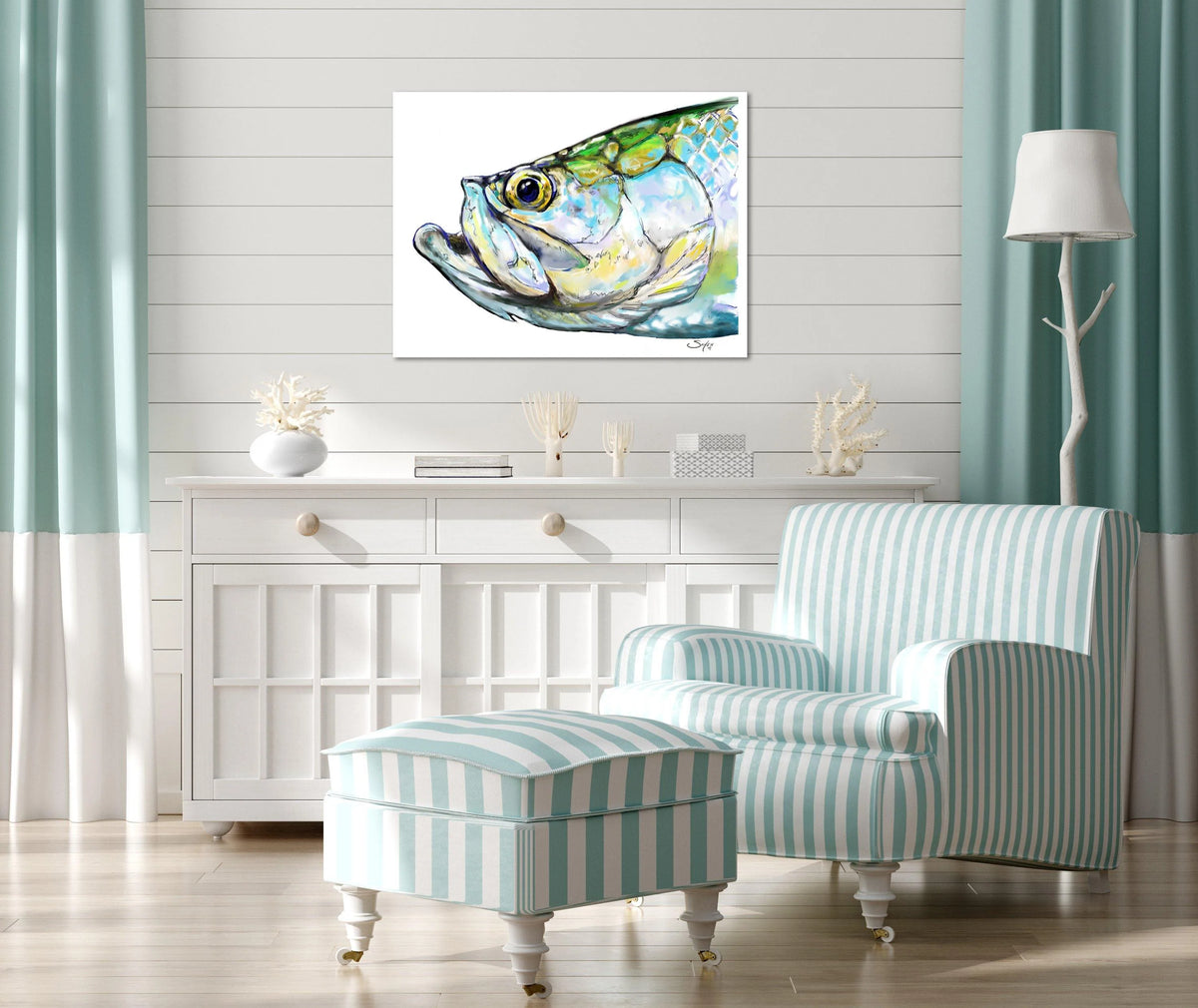&quot;Tarpon Illustration&quot; Art