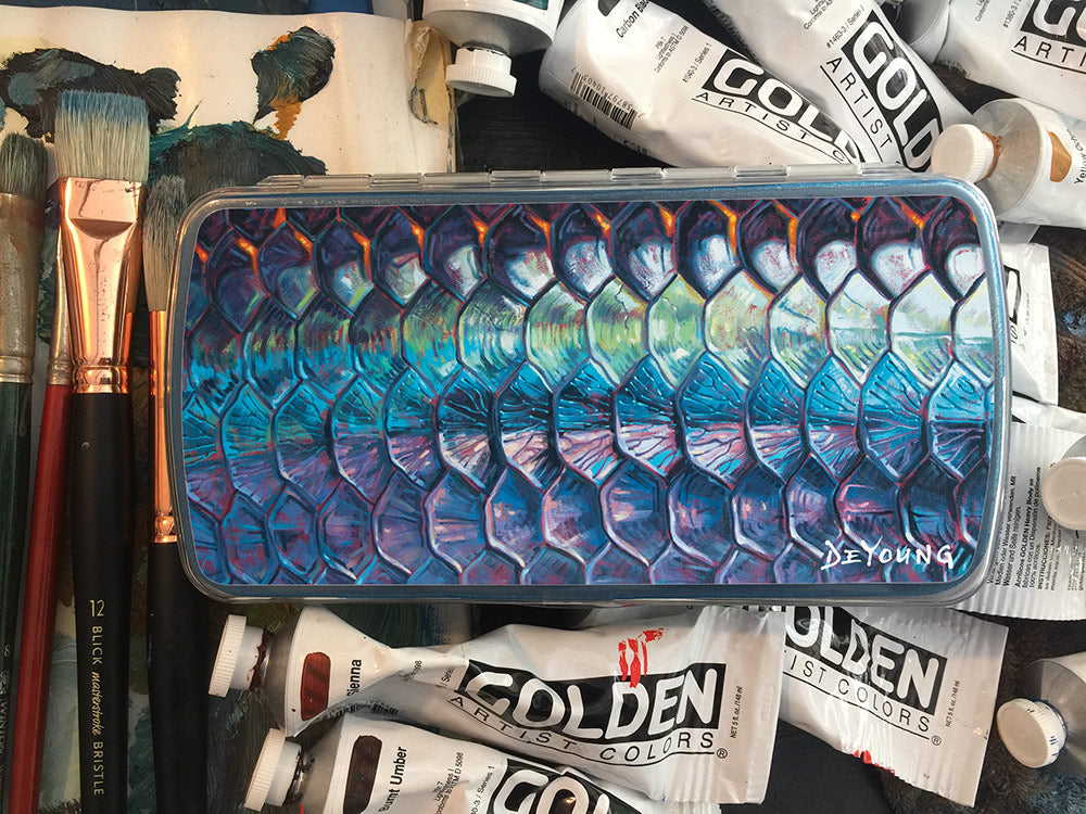 Tarpon Flank Late Bugger Barn Fly Box