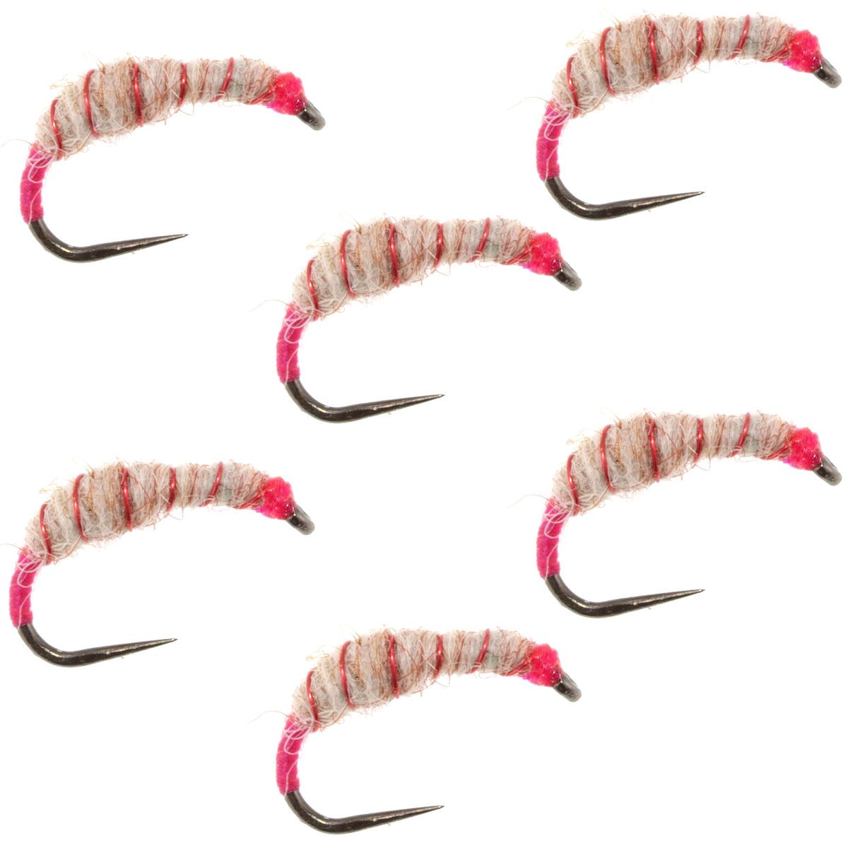 Utah Killer Bug - Tenkara Flies - (6 Pack, Sz 14)