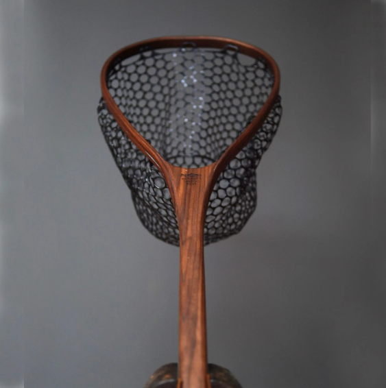 Fat Jake 16&quot;x12&quot; - Walnut Fly Fishing Traditional Landing Net - Handcrafted &amp; Made in USA
