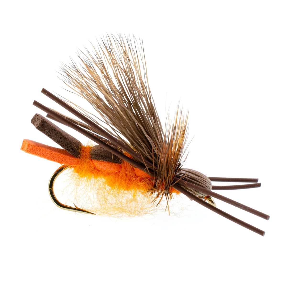 West Fork Salmonfly Stone - Stonefly Dry Fly - (6 Pack, Sz 6)