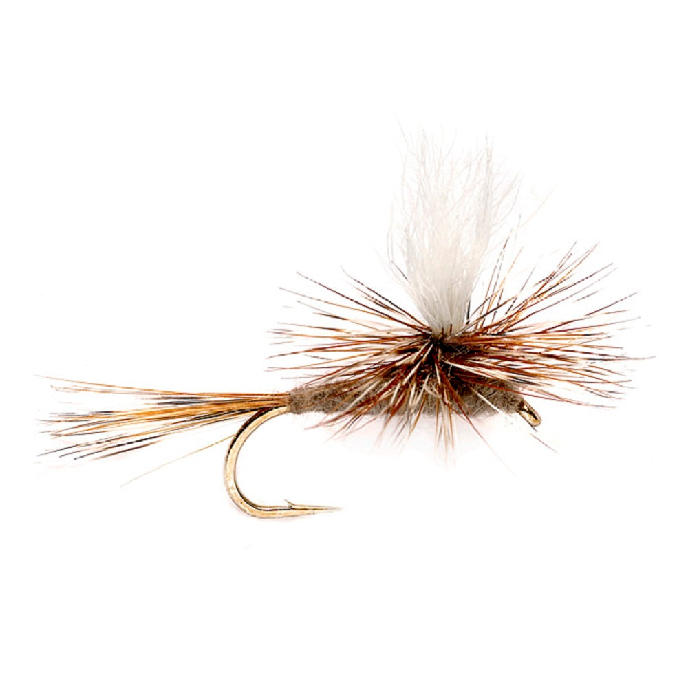Adams Parachute Classic Dry Fly - (12 Pack, Sz 18)