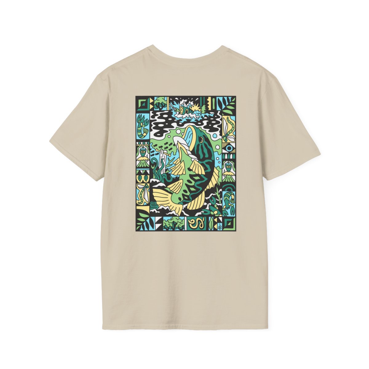The Bass Drop Tee - MidCurrent x Drew Flagler