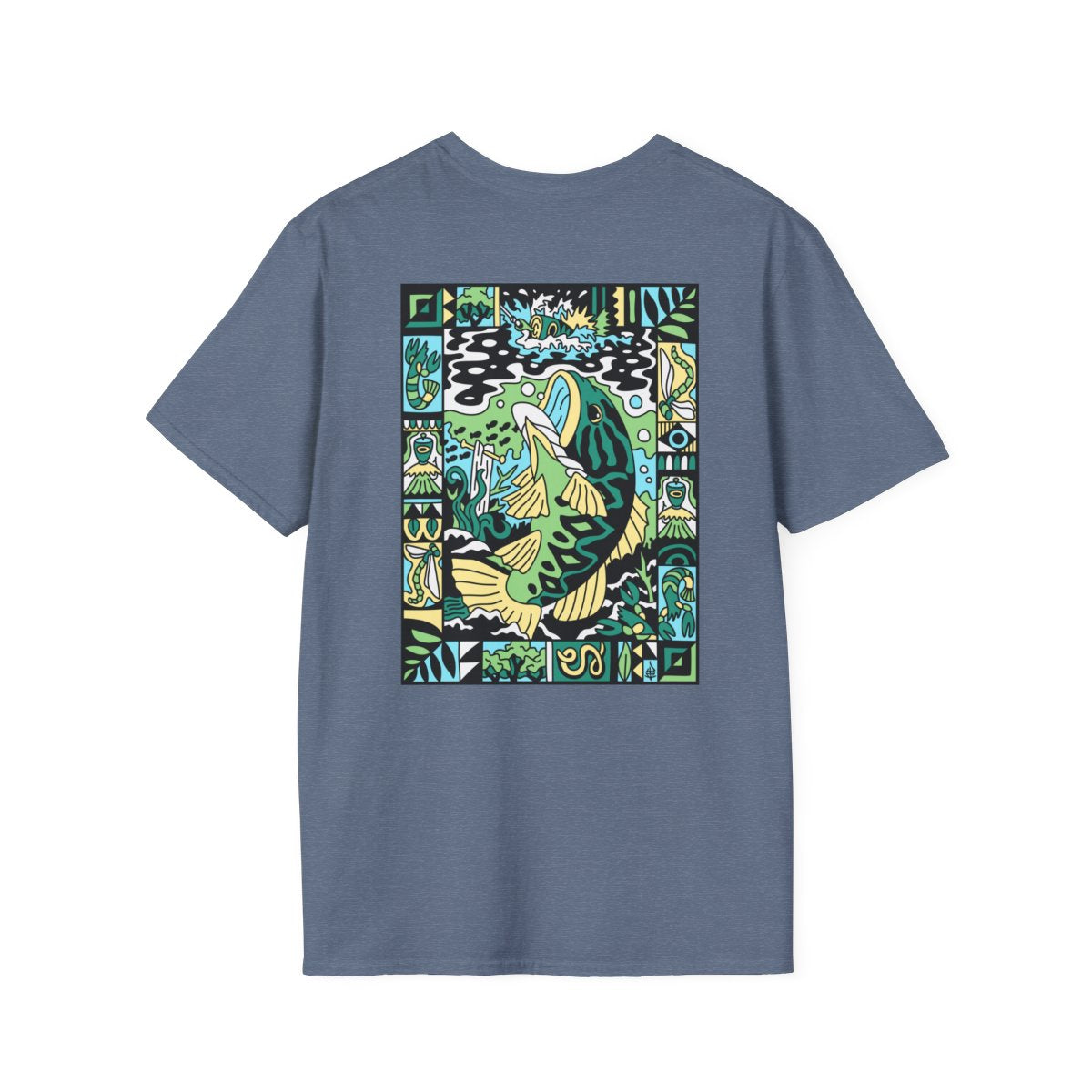 The Bass Drop Tee - MidCurrent x Drew Flagler