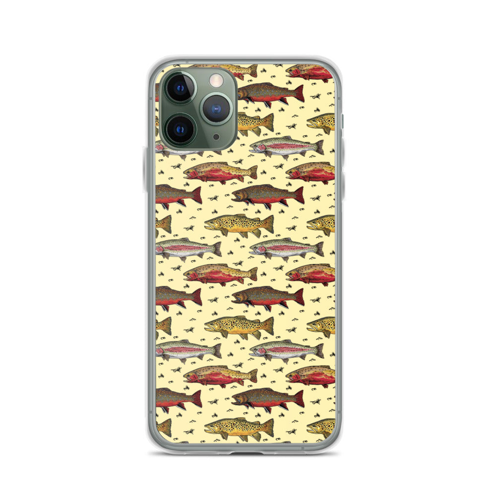 Trout Party iPhone Case