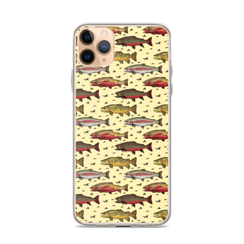 Trout Party iPhone Case