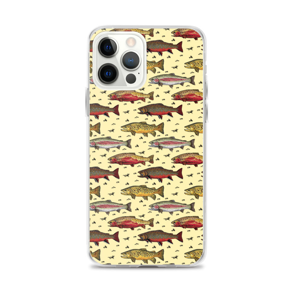 Trout Party iPhone Case