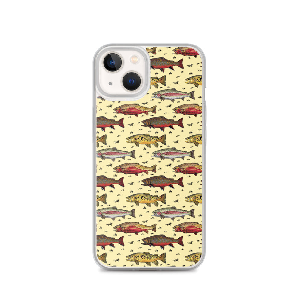 Trout Party iPhone Case