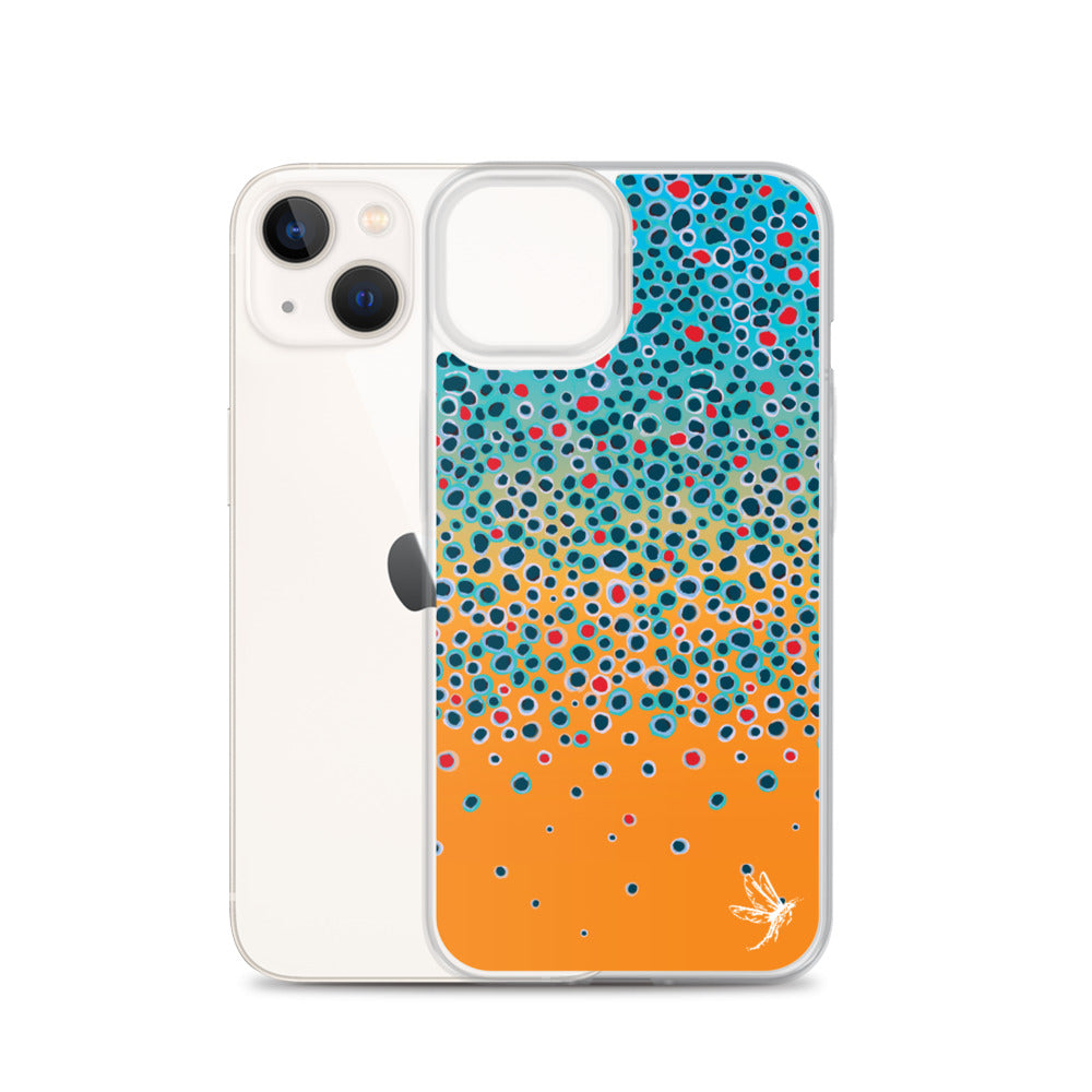 Brown Trout Print IPhone Case