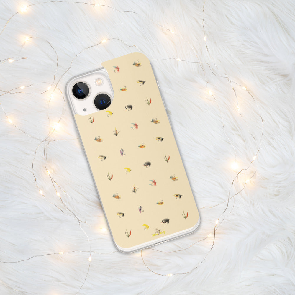 She&#39;s So Fly Tan iPhone Case