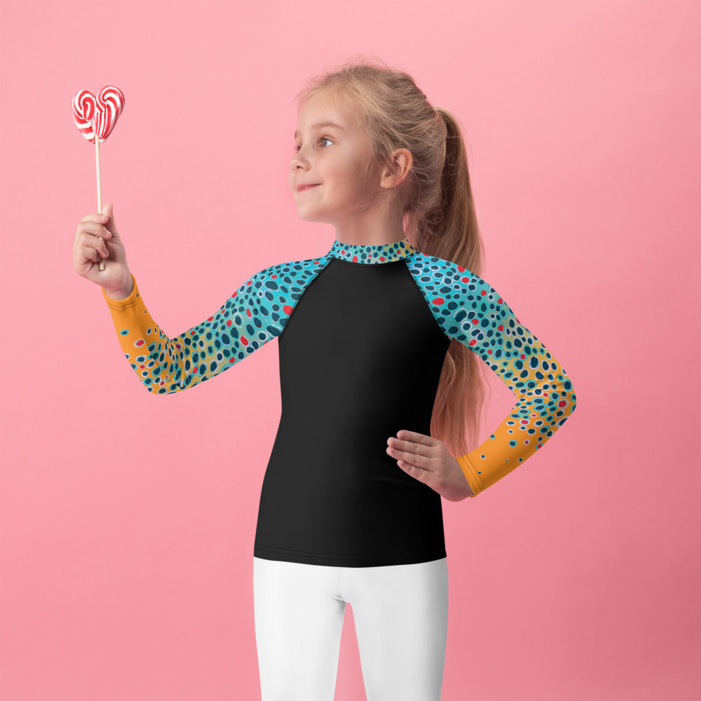 Little Lady Brown Trout Fishing Shirt
