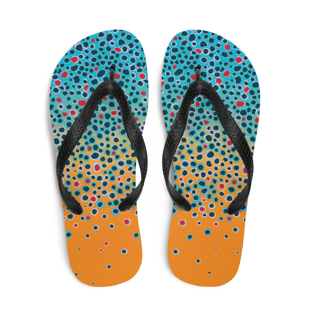 Brown Trout Flip-Flops