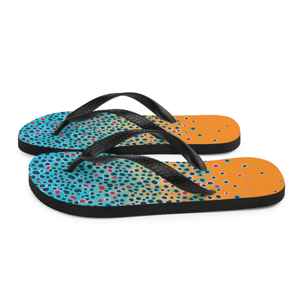 Brown Trout Flip-Flops