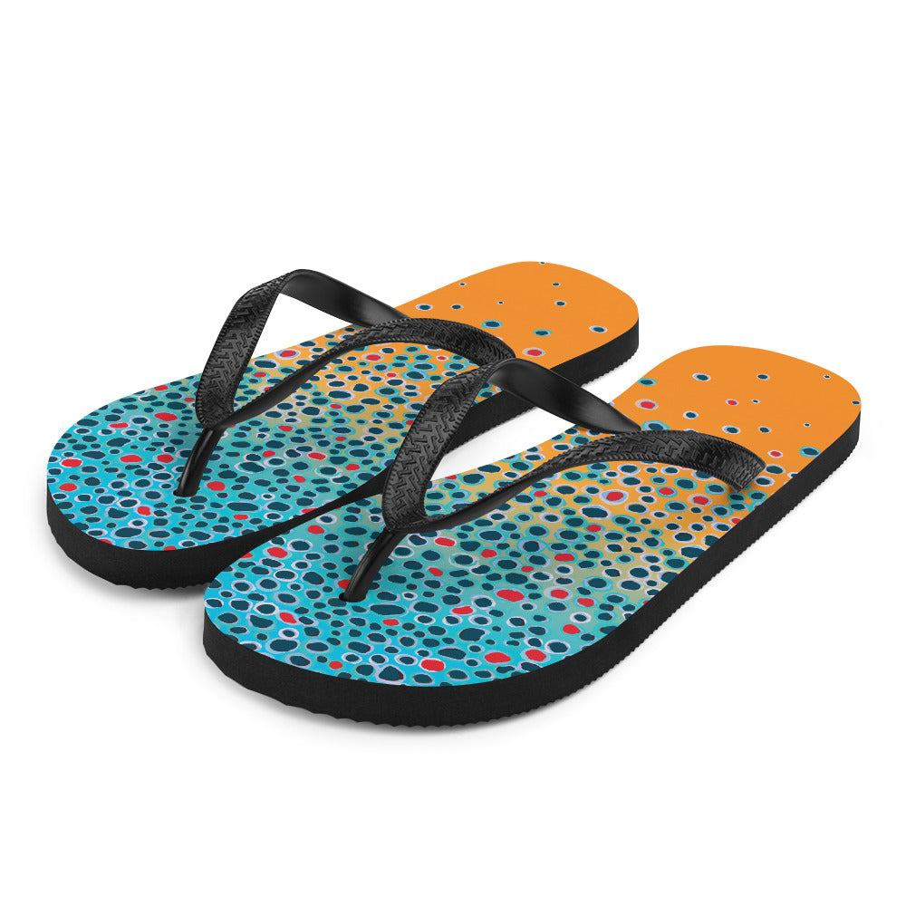 Brown Trout Flip-Flops