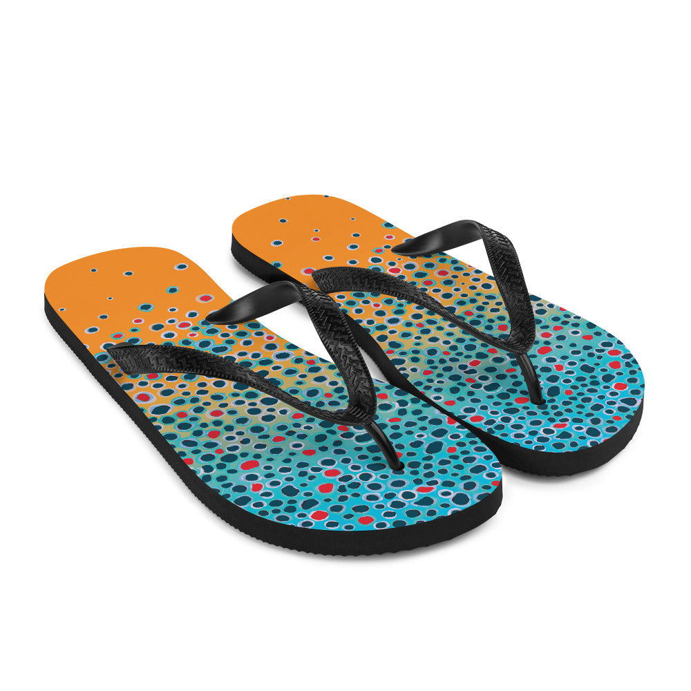 Brown Trout Flip-Flops