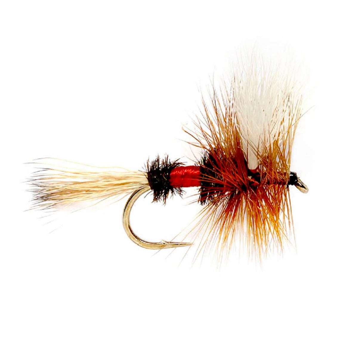 Royal Wulff Classic Trout Dry Fly Fishing Flies - (6 Pack, Sz 18)